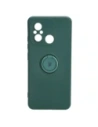 Hurtownia GSM - Bizon Case Szilikon Gyűrű Sq Xiaomi Redmi 12C sötétzöld - BIZ2418 - {ean13} - Hurt