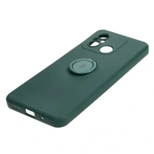 Hurtownia GSM - Bizon Case Ring de Silicon Sq Xiaomi Redmi 12C verde închis - BIZ2418 - {ean13} - Hurt