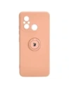 Hurtownia GSM - Bizon Case Szilikon Gyűrű Sq Xiaomi Redmi 12C világos rózsaszín - BIZ2419 - {ean13} - Hurt
