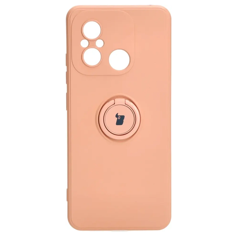 Hurtownia GSM - Bizon Case Szilikon Gyűrű Sq Xiaomi Redmi 12C világos rózsaszín - BIZ2419 - {ean13} - Hurt