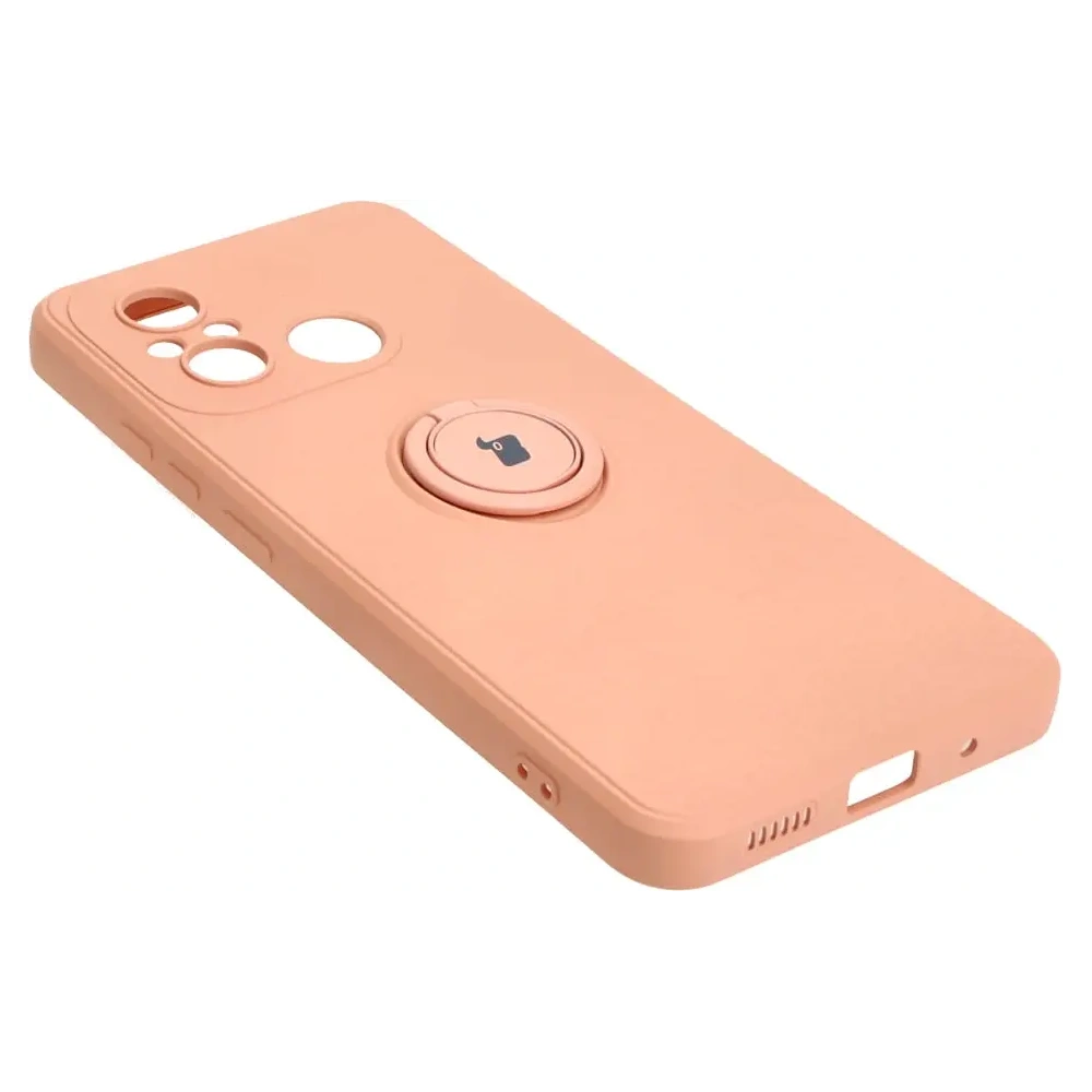 Hurtownia GSM - Bizon Case Szilikon Gyűrű Sq Xiaomi Redmi 12C világos rózsaszín - BIZ2419 - {ean13} - Hurt