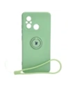 Bizon Case Silikonschutzring Sq Xiaomi Redmi 12C hellgrün