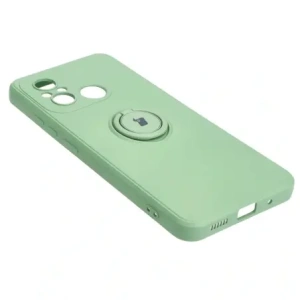 Hurtownia GSM - Bizon Case Inel din silicon Sq Xiaomi Redmi 12C verde deschis - BIZ2420 - {ean13} - Hurt