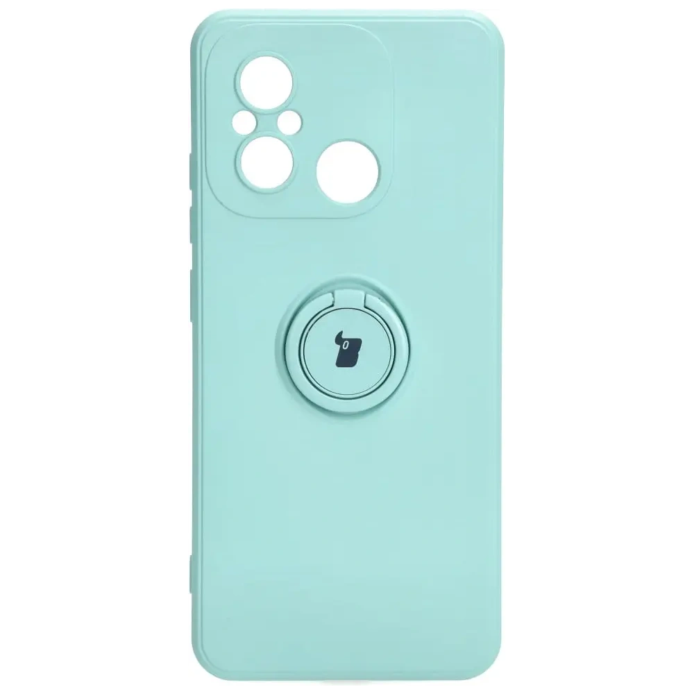 Hurtownia GSM - Bizon Case Inel din Silicon Sq Xiaomi Redmi 12C turcoaz - BIZ2421 - {ean13} - Hurt