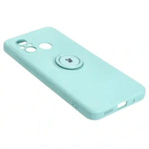 Hurtownia GSM - Bizon Case Inel din Silicon Sq Xiaomi Redmi 12C turcoaz - BIZ2421 - {ean13} - Hurt
