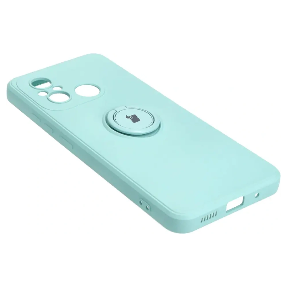 Hurtownia GSM - Bizon Case Inel din Silicon Sq Xiaomi Redmi 12C turcoaz - BIZ2421 - {ean13} - Hurt