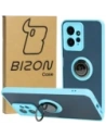 Hurtownia GSM - Bizon Case Hybrid Gyűrű Xiaomi Redmi Note 12 4G füstös, világoskék kerettel - BIZ2422 - {ean13} - Hurt