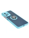 Hurtownia GSM - Bizon Case Hybrid Gyűrű Xiaomi Redmi Note 12 4G füstös, világoskék kerettel - BIZ2422 - {ean13} - Hurt