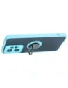 Hurtownia GSM - Bizon Case Hybrid Ring Xiaomi Redmi Note 12 4G fumuriu cu un cadru de culoare albastră deschisă - BIZ2422 - {ean13} - Hurt