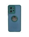 Hurtownia GSM - Bizon Case Hybrid Ring Xiaomi Redmi Note 12 4G füstös sötétzöld kerettel - BIZ2423 - {ean13} - Hurt