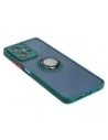 Hurtownia GSM - Bizon Case Hybrid Ring Xiaomi Redmi Note 12 4G füstös sötétzöld kerettel - BIZ2423 - {ean13} - Hurt