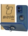 Hurtownia GSM - Bizon Case Hybrid Ring Xiaomi Redmi Note 12 4G füstös színű, sötétkék kerettel - BIZ2424 - {ean13} - Hurt