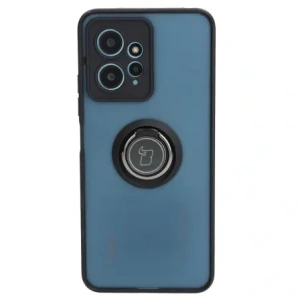 Hurtownia GSM - Bizon Case Hybrid Ring Xiaomi Redmi Note 12 4G füstös fekete kerettel - BIZ2425 - {ean13} - Hurt