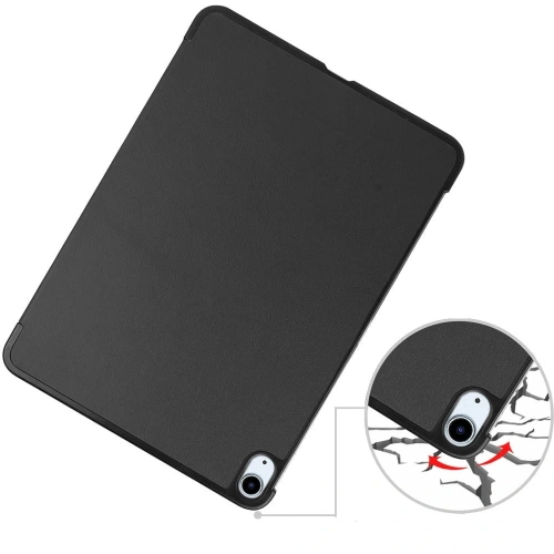 Etui Bizon Case Tab Croc do Apple iPad Air 6 / Air 5 / Air 4 czarne