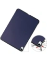 Hurtownia GSM - Bizon Case Tab Croc Apple iPad Air 6 / Air 5 / Air 4 sötétkék - BIZ2429 - {ean13} - Hurt