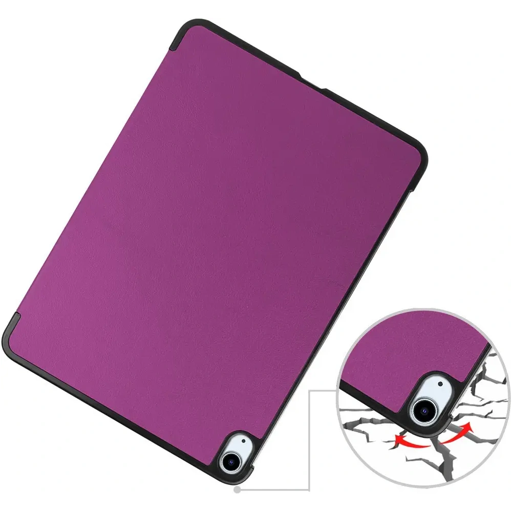 Hurtownia GSM - Bizon Case Tab Croc Apple iPad Air 6 / Air 5 / Air 4 sötét lila - BIZ2430 - {ean13} - Hurt