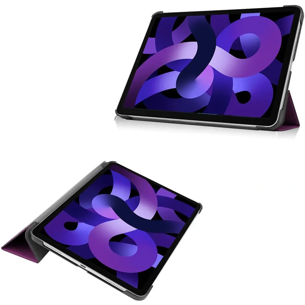 Hurtownia GSM - Bizon Case Tab Croc Apple iPad Air 6 / Air 5 / Air 4 sötét lila - BIZ2430 - {ean13} - Hurt