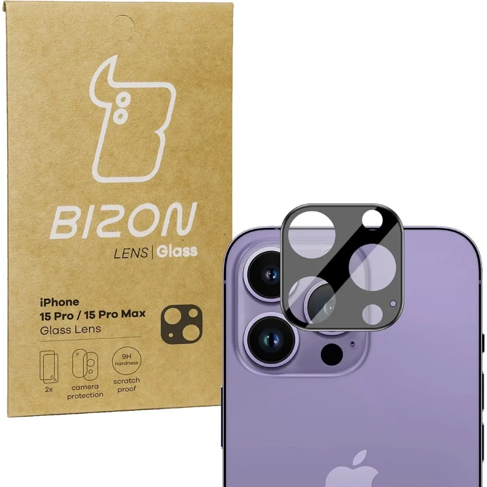 Hurtownia GSM - Bizon Glass Lens Apple iPhone 15 Pro / Apple iPhone 15 Pro Max [2 PACK] - BIZ2432 - {ean13} - Hurt