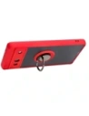 Wholesale Bizon Case Hybrid Ring Google Pixel 7A smoky with a red frame - BIZ2433 - {ean13} - Hurt