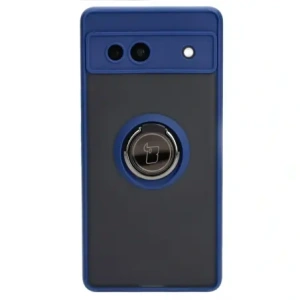 Hurtownia GSM - Bizon Case Hybrid Ring Google Pixel 7A rauchig mit einem marineblauen Rahmen - BIZ2434 - {ean13} - Hurt