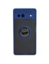 Hurtownia GSM - Bizon Case Hybrid Ring Google Pixel 7A fumuriu cu un cadru albastru închis - BIZ2434 - {ean13} - Hurt