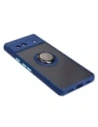 Hurtownia GSM - Bizon Case Hybrid Ring Google Pixel 7A fumuriu cu un cadru albastru închis - BIZ2434 - {ean13} - Hurt