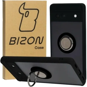 Hurtownia GSM - Bizon Case Hybrid Ring Google Pixel 7A rauchig mit einem schwarzen Rahmen - BIZ2435 - {ean13} - Hurt