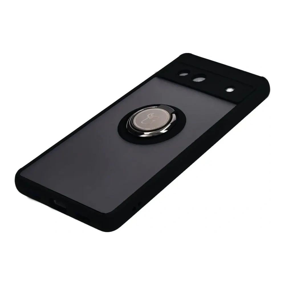Hurtownia GSM - Bizon Case Hybrid Ring Google Pixel 7A rauchig mit einem schwarzen Rahmen - BIZ2435 - {ean13} - Hurt