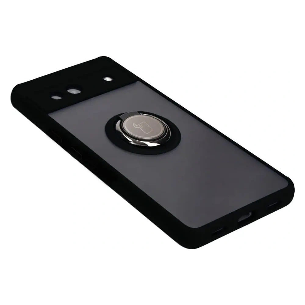 Hurtownia GSM - Bizon Case Hybrid Ring Google Pixel 7A rauchig mit einem schwarzen Rahmen - BIZ2435 - {ean13} - Hurt