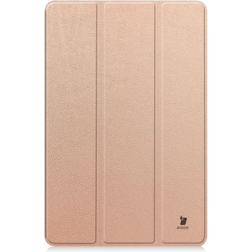 Etui Bizon Case Tab Croc do Google Pixel Tablet różowozłote