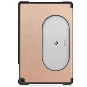 Hurtownia GSM - Etui Bizon Case Tab Croc do Google Pixel Tablet růžovo-zlaté - BIZ2436 - {ean13} - Hurt