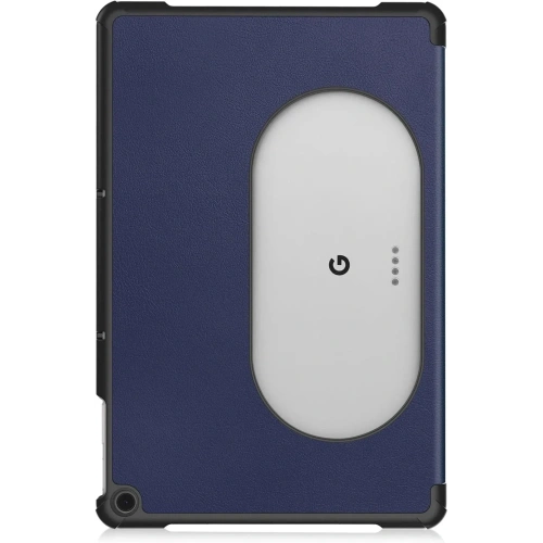 Etui Bizon Case Tab Croc do Google Pixel Tablet granatowe