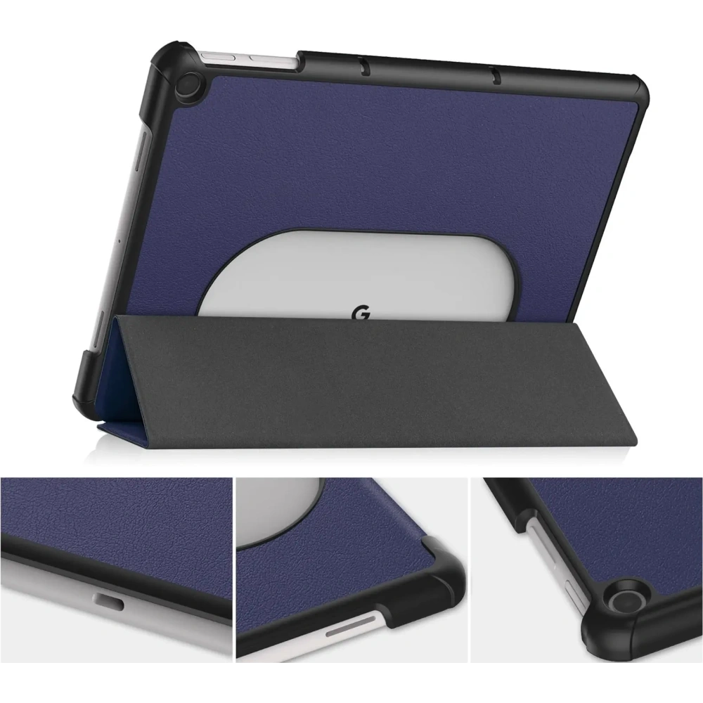 Hurtownia GSM - Etui Bizon Case Tab Croc do Google Pixel Tablet tmavě modré - BIZ2437 - {ean13} - Hurt