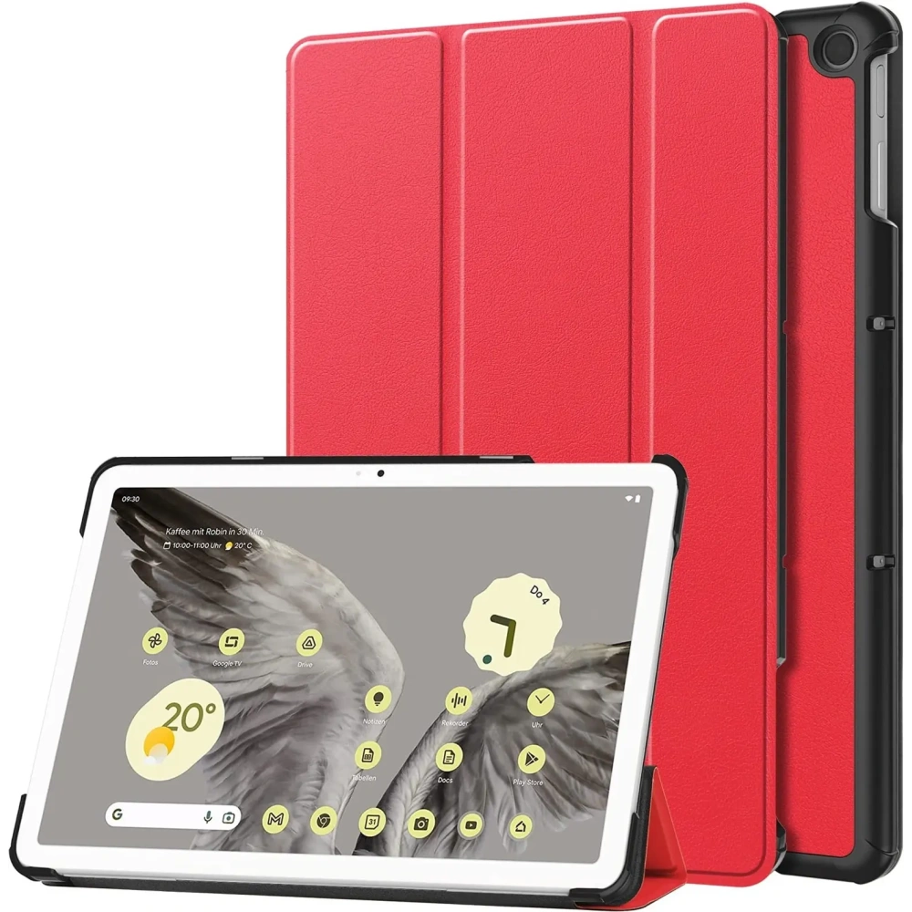 Hurtownia GSM - Etui Bizon Case Tab Croc do Google Pixel Tablet červené - BIZ2438 - {ean13} - Hurt