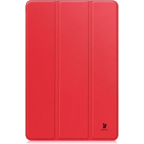 Etui Bizon Case Tab Croc do Google Pixel Tablet czerwone