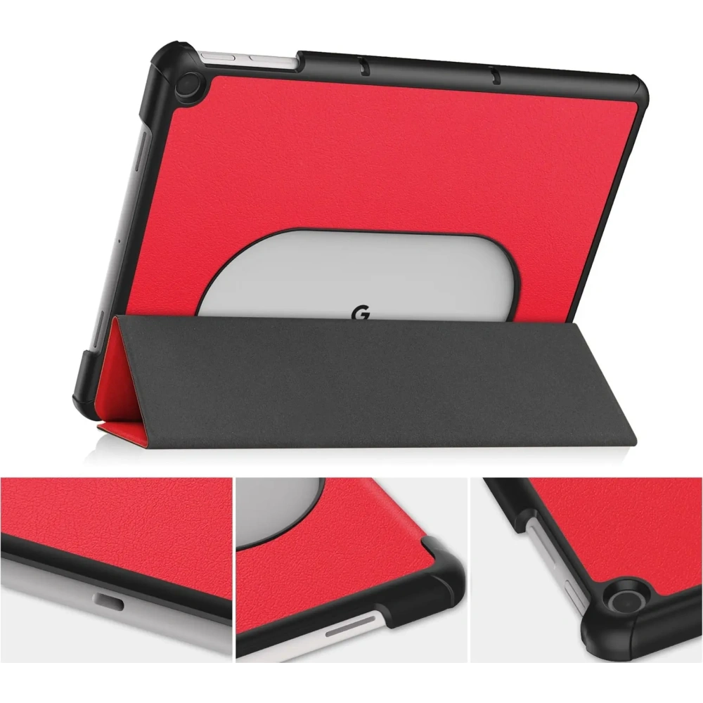 Hurtownia GSM - Etui Bizon Case Tab Croc do Google Pixel Tablet červené - BIZ2438 - {ean13} - Hurt