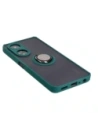 Hurtownia GSM - Pouzdro s úchopem na prst Bizon Case Hybrid Ring pro Oppo A98 5G kouřové s tmavě zeleným rámem - BIZ2443 - {ean13} - Hurt