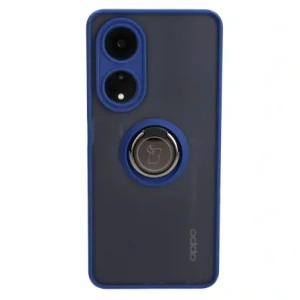Wholesale Bizon Case Hybrid Ring Oppo A98 5G smoky with a navy blue frame - BIZ2445 - {ean13} - Hurt