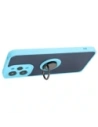 Hurtownia GSM - Bizon Case Hybrid Ring Xiaomi Redmi 12 smoky cu un cadru bleu deschis - BIZ2448 - {ean13} - Hurt