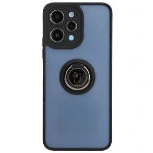 Hurtownia GSM - Etui s úchytem na prst Bizon Case Hybrid Ring pro Xiaomi Redmi 12 kouřové s černým rámem - BIZ2449 - {ean13} - Hurt