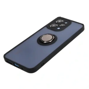 Hurtownia GSM - Bizon Case Hybrid Ring Xiaomi Redmi 12 füstös fekete kerettel - BIZ2449 - {ean13} - Hurt