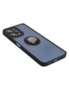 Hurtownia GSM - Bizon Case Hybrid Ring Xiaomi Redmi 12 fumuriu cu un cadru negru - BIZ2449 - {ean13} - Hurt
