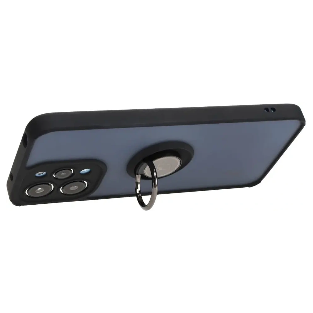 Hurtownia GSM - Bizon Case Hybrid Ring Xiaomi Redmi 12 rauchig mit einem schwarzen Rahmen - BIZ2449 - {ean13} - Hurt