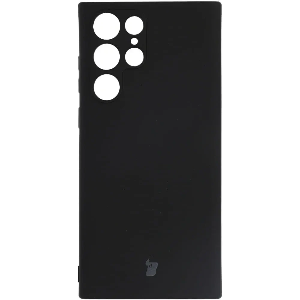 Hurtownia GSM - Etui Bizon Case Silicone do Samsung Galaxy S22 Ultra czarne - BIZ2450 - {ean13} - Hurt