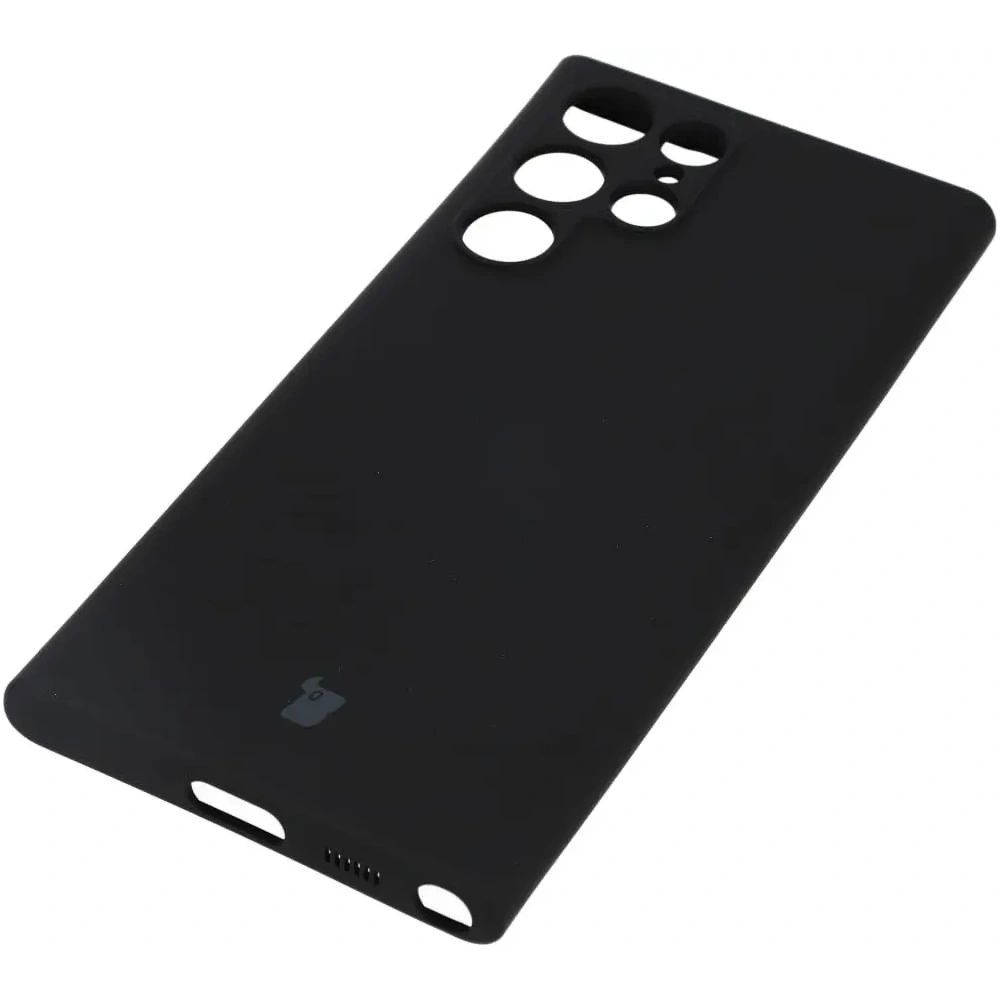 Hurtownia GSM - Etui Bizon Case Silicone do Samsung Galaxy S22 Ultra czarne - BIZ2450 - {ean13} - Hurt