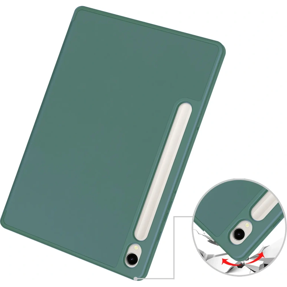 Hurtownia GSM - Etui Bizon Case Tab Lizard do Samsung Galaxy Tab S9 tmavě zelené - BIZ2451 - {ean13} - Hurt