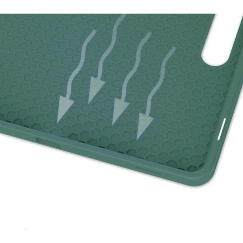 Etui Bizon Case Tab Lizard do Samsung Galaxy Tab S9 ciemnozielone