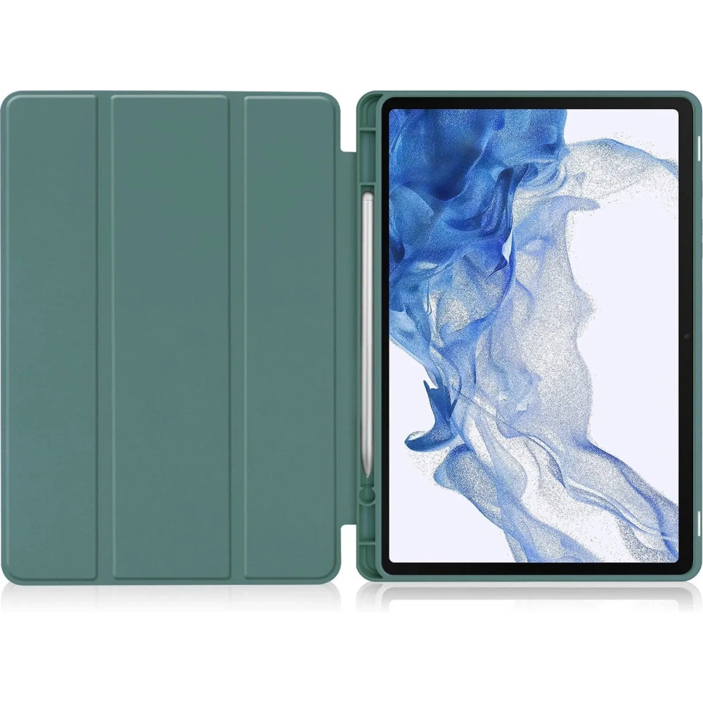 Hurtownia GSM - Etui Bizon Case Tab Lizard do Samsung Galaxy Tab S9 tmavě zelené - BIZ2451 - {ean13} - Hurt
