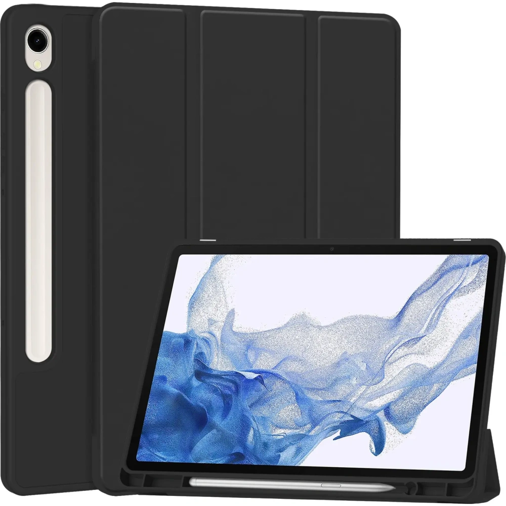 Hurtownia GSM - Bizon Case Tab Lizard Samsung Galaxy Tab S9 fekete - BIZ2452 - {ean13} - Hurt