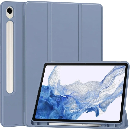Etui Bizon Case Tab Lizard do Samsung Galaxy Tab S9 szare